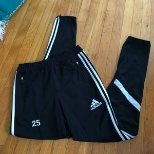 adidas warm up pants/joggers